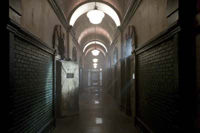  Victorian Entry and Hall. American Horror Story: Asylum by Ellen Brill - Set Decorator & Interior Designer.