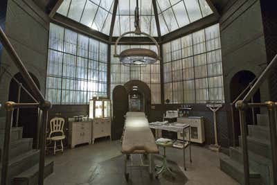  Victorian Entertainment/Cultural Workspace. American Horror Story: Asylum by Ellen Brill - Set Decorator & Interior Designer.