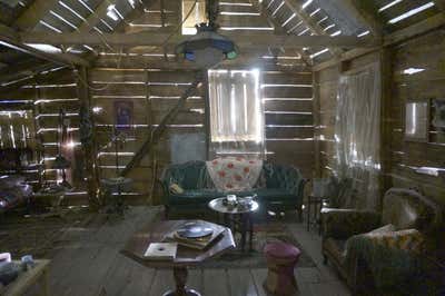  Cottage Entertainment/Cultural Living Room. American Horror Story: Coven  by Ellen Brill - Set Decorator & Interior Designer.