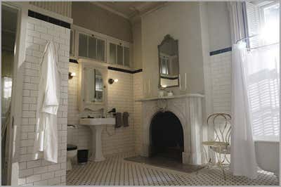  Entertainment/Cultural Bathroom. American Horror Story: Coven  by Ellen Brill - Set Decorator & Interior Designer.