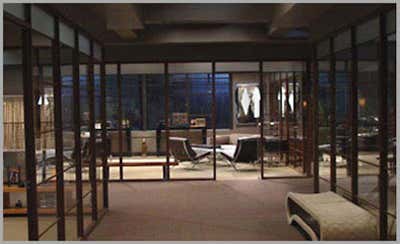  Mid-Century Modern Entertainment/Cultural Office and Study. Bernie Mac by Ellen Brill - Set Decorator & Interior Designer.