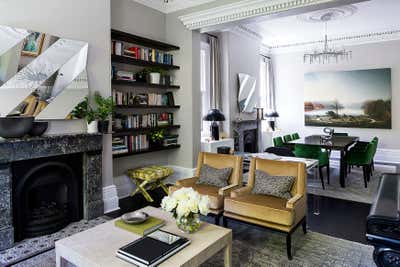  Victorian Family Home Living Room. East House by Brendan Wong Design.