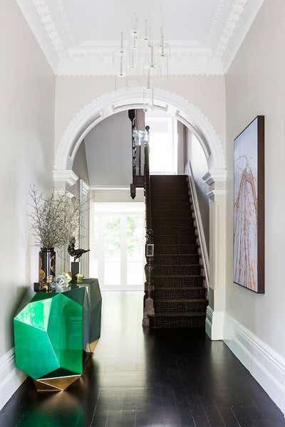 Eclectic Family Home Entry and Hall. East House by Brendan Wong Design.