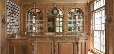 Traditional Bar and Game Room. Westover Project by Seitz Design.