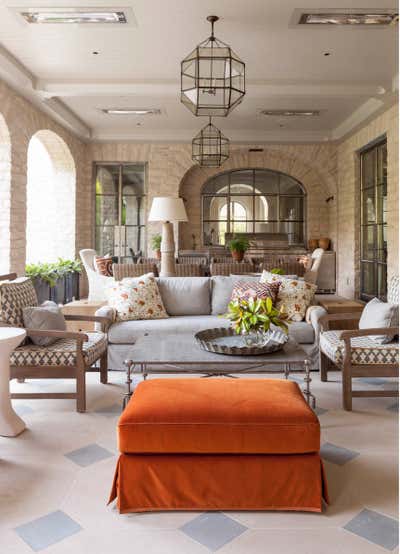 Eclectic Patio and Deck. Dallas Residence by Seitz Design.