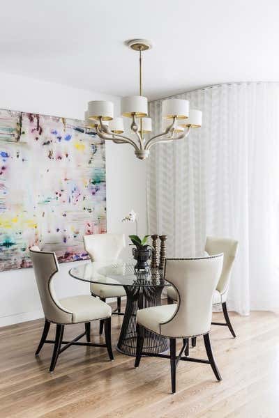  Contemporary Apartment Dining Room. City Pied-a-terre by Brendan Wong Design.