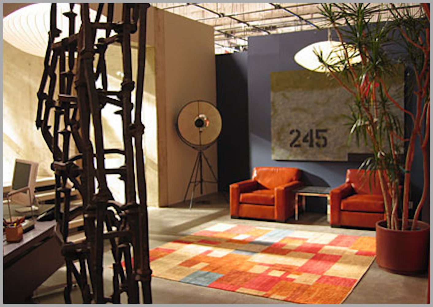 Eclectic Lobby and Reception