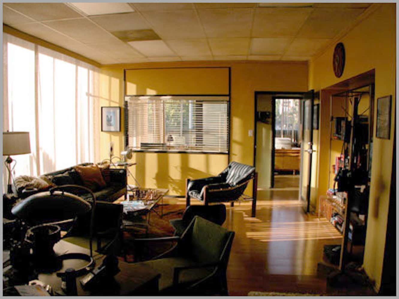 Mid-Century Modern Meeting Room