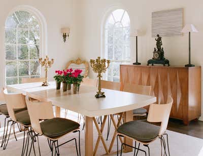  Mid-Century Modern Family Home Dining Room. Mistletoe Project by Seitz Design.