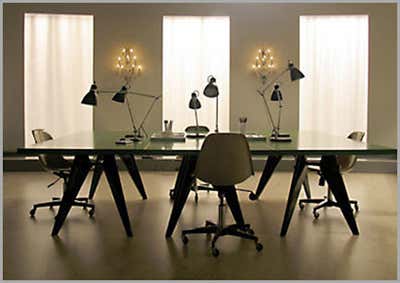 Modern Meeting Room. Nip/Tuck by Ellen Brill - Set Decorator & Interior Designer.