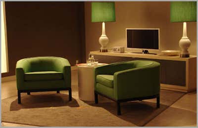  Contemporary Entertainment/Cultural Living Room. Nip/Tuck by Ellen Brill - Set Decorator & Interior Designer.