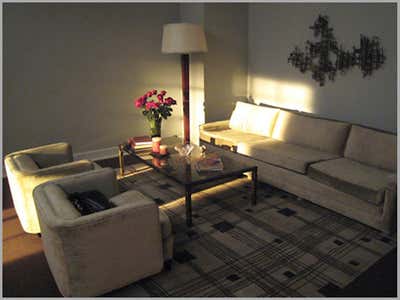  Mid-Century Modern Entertainment/Cultural Living Room. Nip/Tuck by Ellen Brill - Set Decorator & Interior Designer.