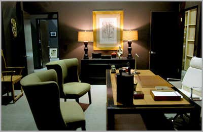  Entertainment/Cultural Office and Study. Nip/Tuck by Ellen Brill - Set Decorator & Interior Designer.