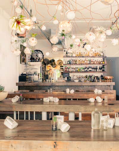  Rustic Eclectic Restaurant Workspace. 54.2 Tacofino Restaurant by Omer Arbel.
