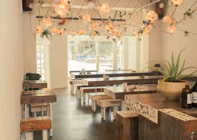  Rustic Eclectic Restaurant Workspace. 54.2 Tacofino Restaurant by Omer Arbel.