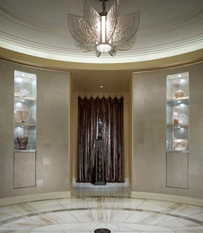  Art Deco Family Home Entry and Hall. East Lake Shore Drive Apartment II by Bruce Fox Design.