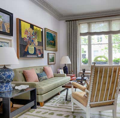  Country Living Room. Chelsea Terrace House by Hugh Leslie Ltd.