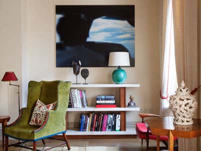  Mid-Century Modern Family Home Living Room. Notting Hill Villa by Hugh Leslie Ltd.