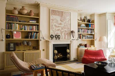  Transitional Family Home Office and Study. Regency Villa by Hugh Leslie Ltd.