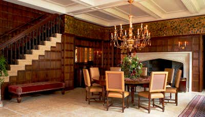  Traditional Family Home Dining Room. North Shore Estate by Bruce Fox Design.
