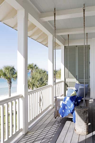  Beach Style Beach House Patio and Deck. A Seaside Cottage by Tammy Connor Interior Design.