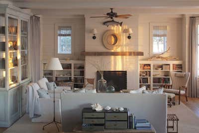  Beach Style Beach House Living Room. A Seaside Cottage by Tammy Connor Interior Design.