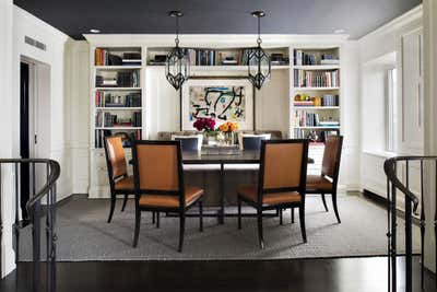 Transitional Apartment Dining Room. Central Park Apartment by Tammy Connor Interior Design.