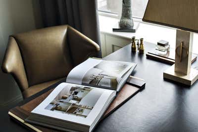  Transitional Apartment Office and Study. Central Park Apartment by Tammy Connor Interior Design.