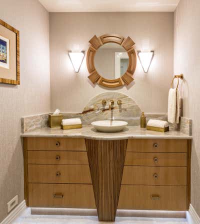  Eclectic Apartment Bathroom. Art Deco Gem by Elegant Designs Inc..
