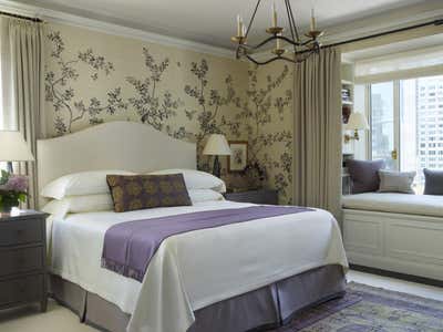  Hollywood Regency Apartment Bedroom. Central Park Pied-a-Terre by Tammy Connor Interior Design.
