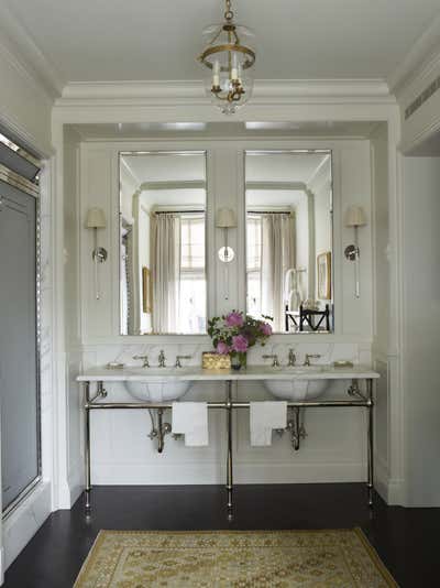  Contemporary Apartment Bathroom. Central Park Pied-a-Terre by Tammy Connor Interior Design.