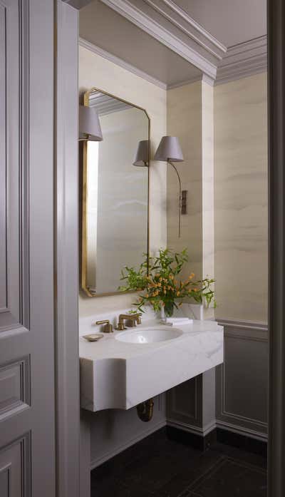  Contemporary Apartment Bathroom. Central Park Pied-a-Terre by Tammy Connor Interior Design.
