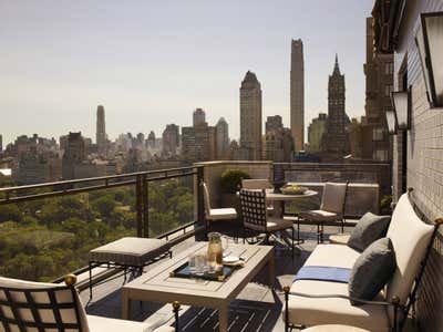 Contemporary Patio and Deck. Central Park Pied-a-Terre by Tammy Connor Interior Design.
