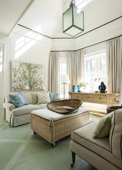  Coastal Beach House Living Room. Ocean Course by Tammy Connor Interior Design.
