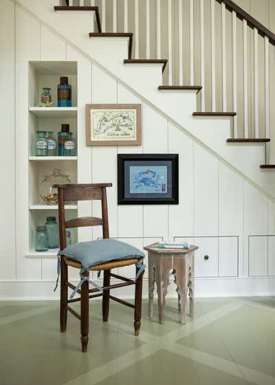  Transitional Beach House Entry and Hall. Ocean Course by Tammy Connor Interior Design.
