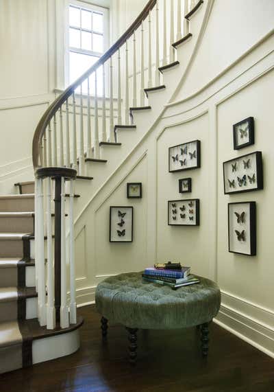 Transitional Beach House Entry and Hall. Ocean Course by Tammy Connor Interior Design.