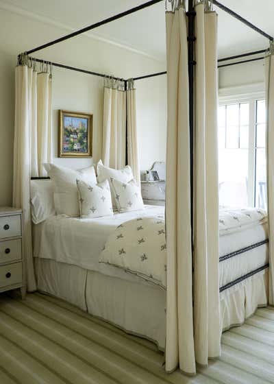  Transitional Beach House Bedroom. Ocean Course by Tammy Connor Interior Design.