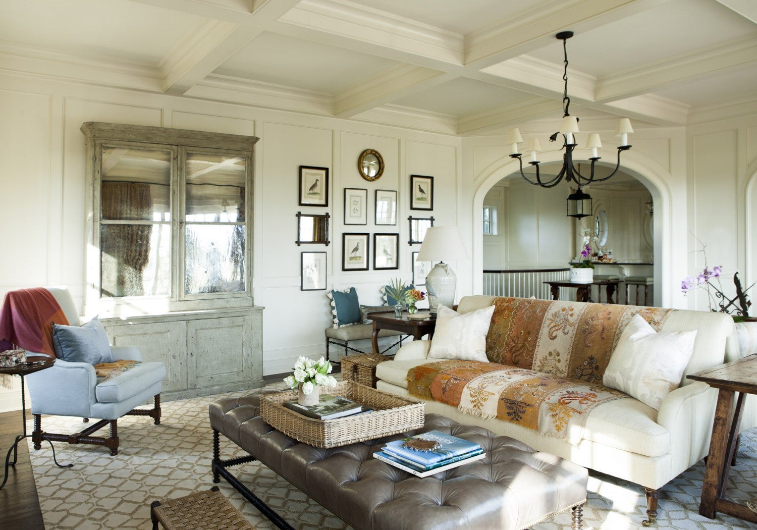 Transitional Living Room