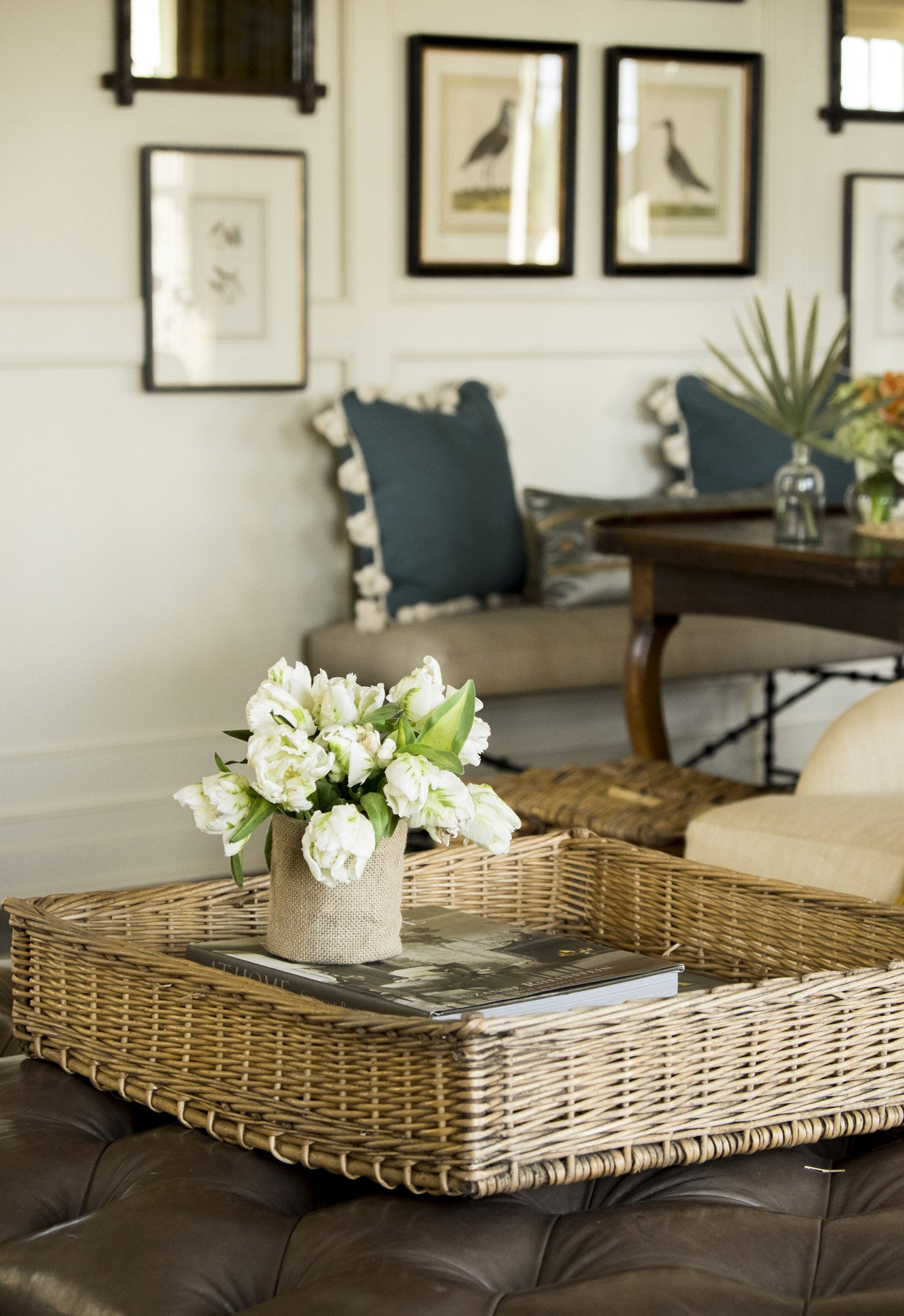 Transitional Living Room