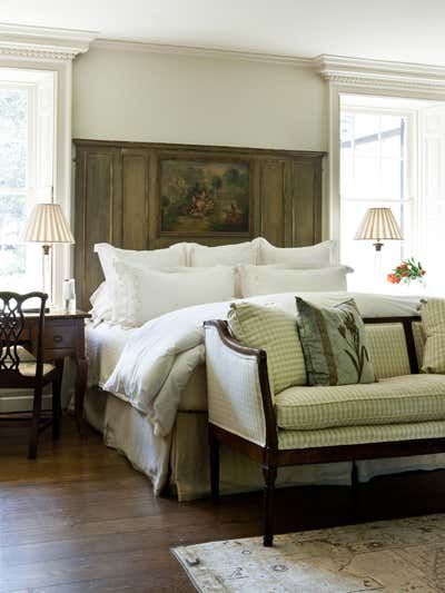  Transitional Family Home Bedroom. Patterson Carr House by Tammy Connor Interior Design.