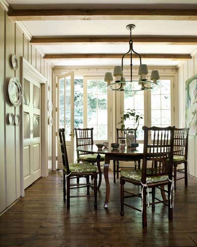  Rustic Dining Room. Patterson Carr House by Tammy Connor Interior Design.
