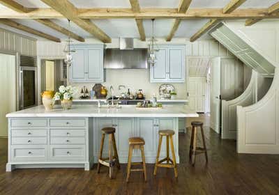  Transitional Family Home Kitchen. Patterson Carr House by Tammy Connor Interior Design.
