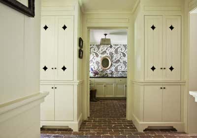  Rustic Family Home Storage Room and Closet. Patterson Carr House by Tammy Connor Interior Design.