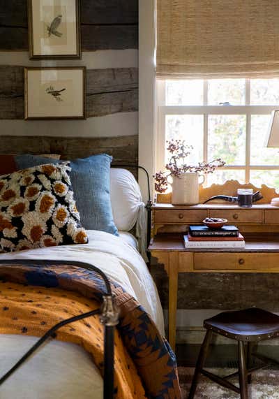  Rustic Country House Bedroom. Sewanee Cabin by Tammy Connor Interior Design.