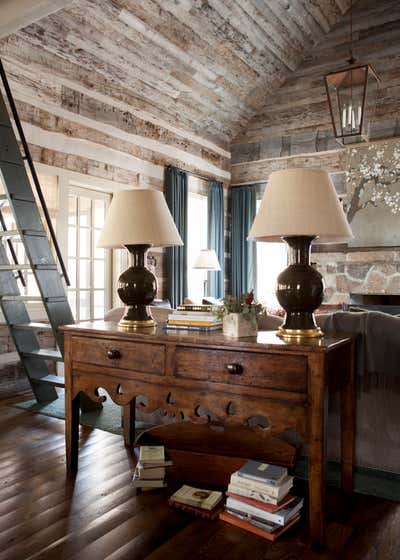  Rustic Living Room. Sewanee Cabin by Tammy Connor Interior Design.
