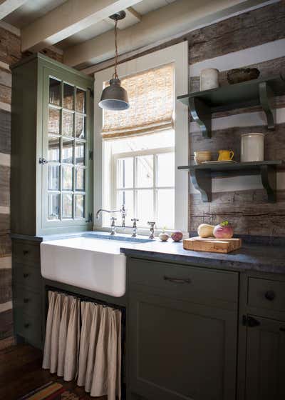  Rustic Country House Kitchen. Sewanee Cabin by Tammy Connor Interior Design.