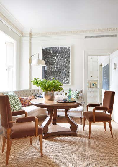  Transitional Apartment Dining Room. Harperley Hall Residence by Andrew Franz Architect PLLC.