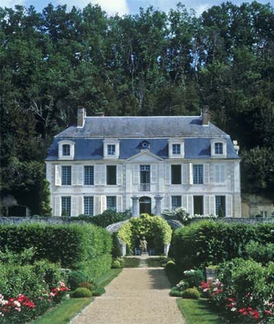  French Country House Exterior. Traditional Chateau by Tino Zervudachi - Paris.
