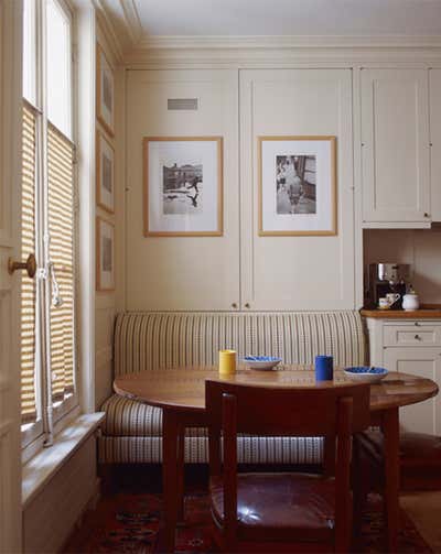  French Mid-Century Modern Apartment Kitchen. Oak Apartment by Tino Zervudachi - Paris.
