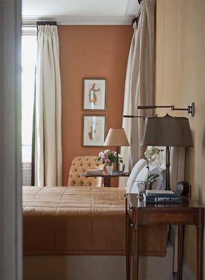  Transitional Apartment Bedroom. Eclectic Paris Home by Tino Zervudachi - Paris.